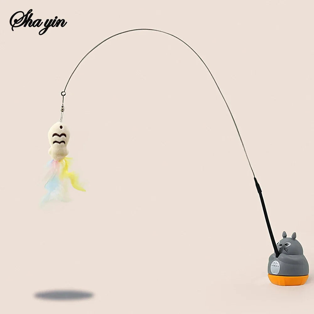 1PC Pet Cat Toy Colorful Feather Blanket Ball Grinding Claw Interactive Play Ball Cat Toy Sisal Shuttlecock Ball