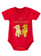 Kawaii The Lion King Printed Baby Clothes Bodysuits & One-pieces for Newborn Summer Short Sleeves Baby Rompers Jumpsuits