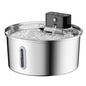3L 5V USB Stainless Steel Wireless Recharging Sensor Auto Cat Water Drinking Fountain For Cats Dog Drinker Pet Dispenser Bowl