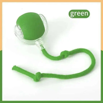 Smart Dog Toy Ball Electronic Interactive Pet Toy Moving Ball USB Automatic Moving Jumping Bouncing Toy Ball Puppy Cat Product