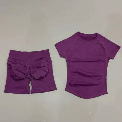 2-Piece Seamless Yoga & Fitness Set for Women