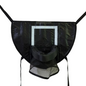 Foldable Trampoline Basketball Hoop Kit Safety Multipurpose Basketball Training with Pump and Ball Fun Mini Basketball Hoop
