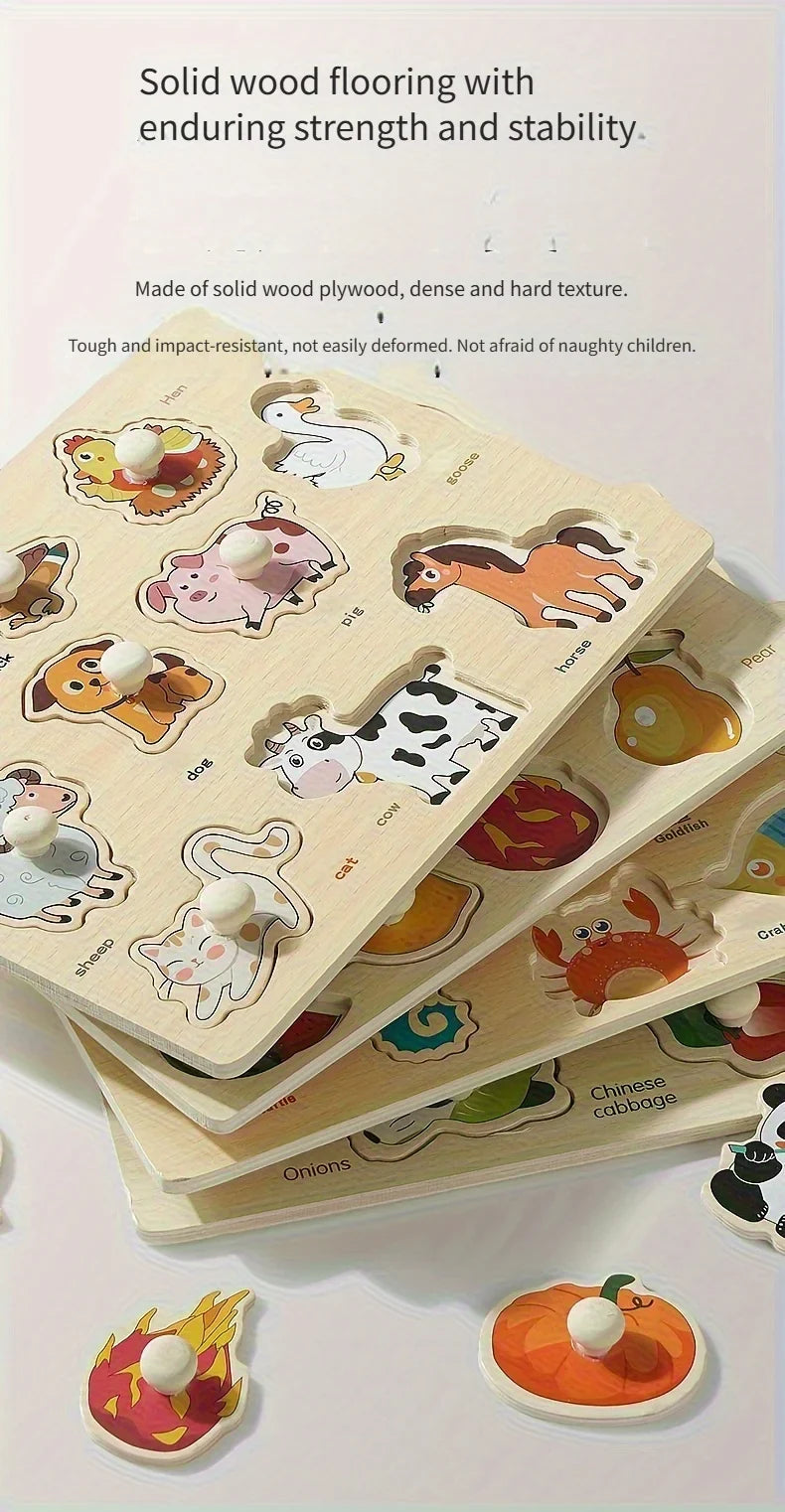 Montessori Geometry Shape Matching Puzzle Board