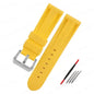 TicWatch Pro 5, Pro 3 & E3 Recessed-Panel Silicone Band