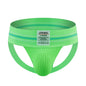 JOCKMAIL Sexy Underwear Men Thong Jockstrap Lingerie G String Man Penis Pouch Cueca Homem Underpants Wide Waistband Panties
