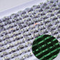 10/20/30/50pcs Classic Fashion Stripe Hollow Colorful Sticker
