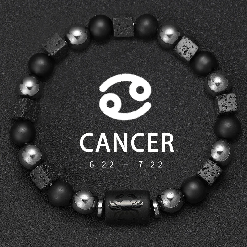 Sagittarius Zodiac Bracelet Natural Stone