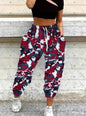 Women's Spring Camo Jogger Pants - 3D Print