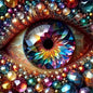 Momoart DIY Diamond Painting Eye Portrait DIY Mosaic New Arrival Full Square Round Diamond Embroidery Handmade Gift