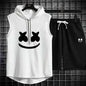 Summer Men's Casual Hooded Tracksuit Set