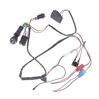 Children Electric Car DIY Modified Wires and Switch Kit with 2.4g