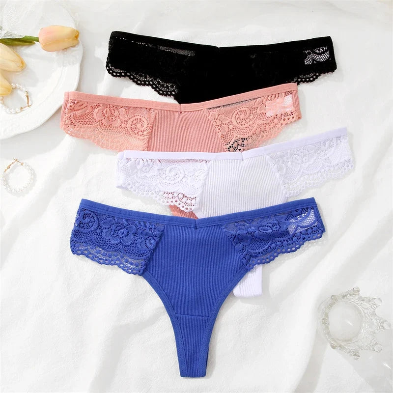 Women's Cotton G-String Thong Panties