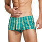 New SEOBEAN Cotton Plaid Boxer Shorts Men's Classic Underwear Men Boxers Loungewear Underpants Sleep Aro Pants Shorts