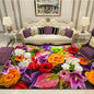 European Style Retro Court Rug Carpet Bohe Classical Mats Floor Mat Commercial Household Living Room Carpet Bedroom Beautiful