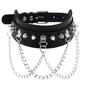 1pc Harajuku Gothic Spike Rivet Star Necklaces Collares Hip Hop Rock