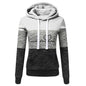 Women’s Colorblock Hooded Tracksuit Set S-3XL