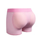 Mesh Mens Padded Underwear Men's Sexy Fashion Ice Silk Mesh Breathable Soft Comfortable Butt Lift Boxer Briefs Underwear