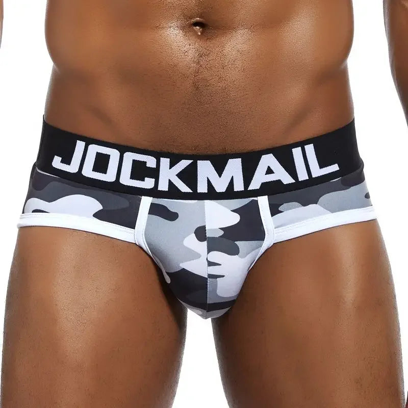 JOCKMAIL Brand Camouflage Printed Men Underwear
