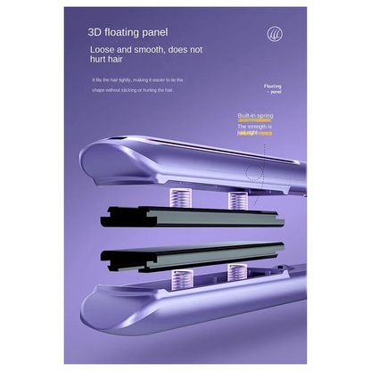 ABUB Electric Ceramic Hair Straightener 5 Temps Mini Straightener