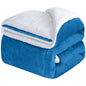 Fluffy Sherpa Fleece Blanket Throw Single Double King Cozy Warm Sofa Bed Throws