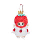 Kawaii Frog & Kitty Plush Keychain