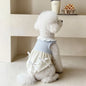Dog  Clothing Vest Puppy Kitten School Uniform Style  Trendy Coat Clothes Outwear for Small Medium Dogs Cats