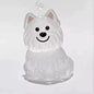 Dog Hair Storage Cute Pendant Keychain Bag Pendant Couple Car Key Chains Jewelry Souvenir Collection Gift Decoration Accessories