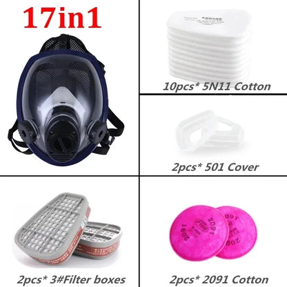 Full face respirator Gas Mask tactical-survival