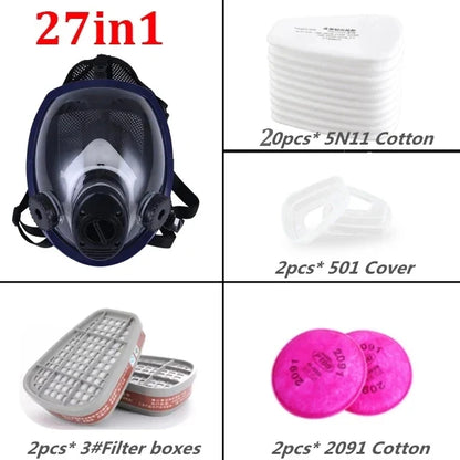 Full face respirator Gas Mask tactical-survival