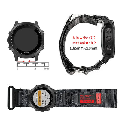 Garmin QuickFit 22/26mm Nylon Loop Band, Solid or Camo