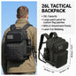 26L Tactical Backpack Molle Outdoor Survival Fitness Hiking Rucksack