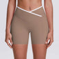 V-Shaped Waist Women's Yoga Fitness Shorts