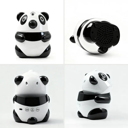 Starry Sky Panda Nebula Projector Built-in BT Speaker, 15 Color Modes Galaxy Light with Remote for Bedroom Gaming Room Party