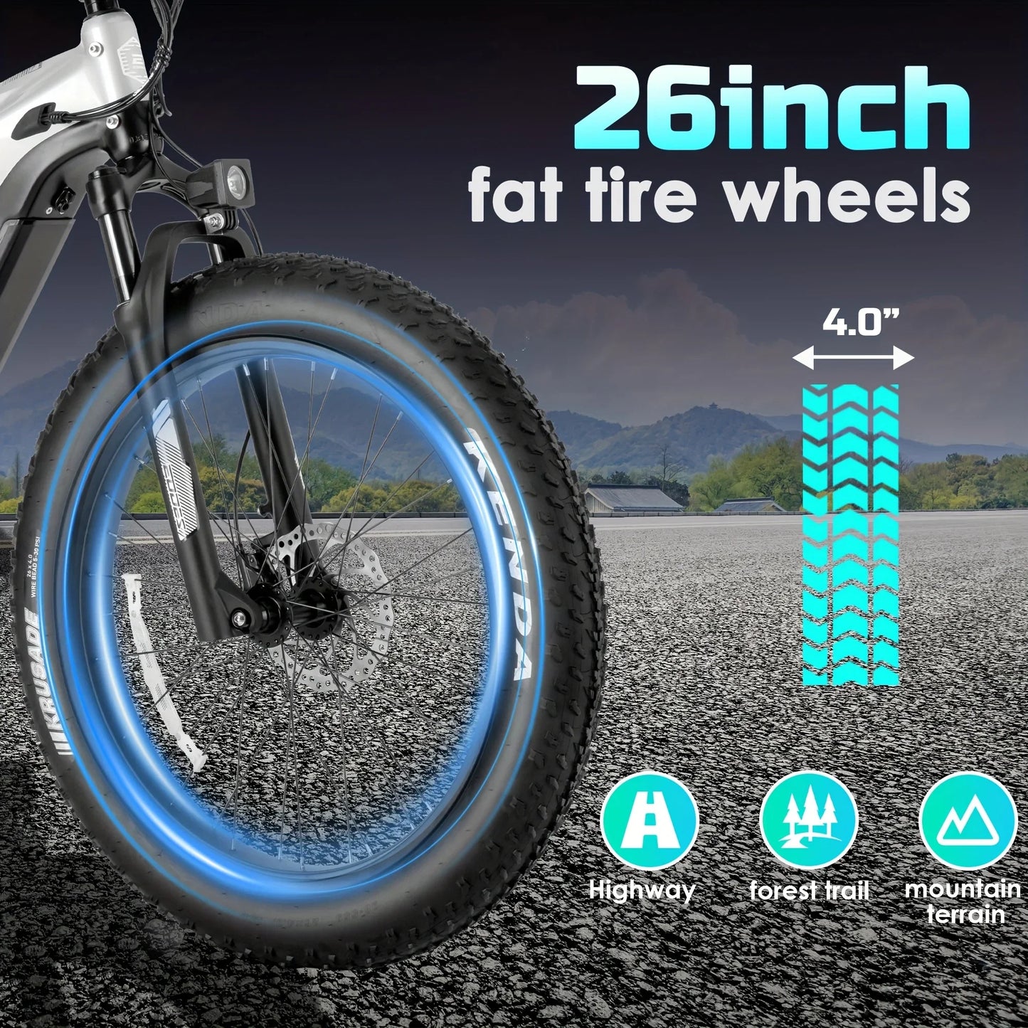 eBike Boys 52V 750W Adult eBike - 17AH Battery, Top Speed 32km/h