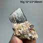 Natural Dark Brown Andradite Garnet Cluster Raw Crystal Mineral Specimen Calcite Matrix Healing Stone Home Decoration