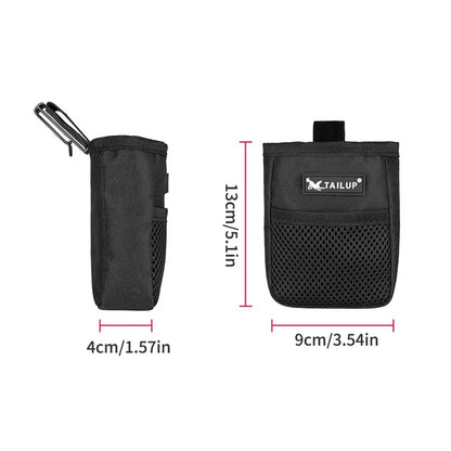 1PC Mini Portable Pet Summer Supplies Dog Snack Bag Outdoor Training Bag Convenient Carry-On for Dogs