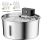 3L 5V USB Stainless Steel Wireless Recharging Sensor Auto Cat Water Drinking Fountain For Cats Dog Drinker Pet Dispenser Bowl