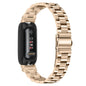 Fitbit Inspire 3 Stainless Steel Link Bracelet Band, Solid & Two-Tone