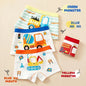 Children's Underwear Boy Panties Underpants  Engineering Vehicle Cars Fire Engine Comfortable Shorts Briefs Boxers For Kids