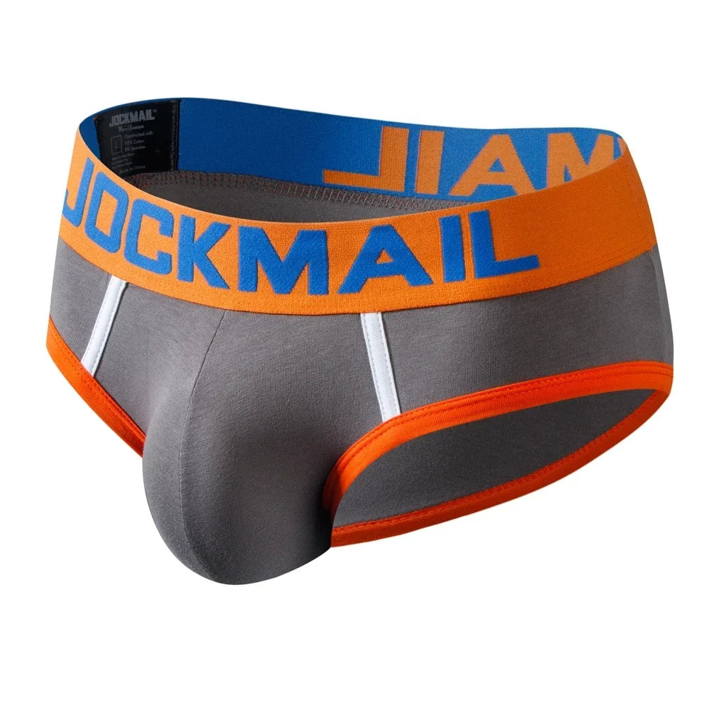 Brand Sexy Briefs Men Bikini Male Underwear Slip Hombre Calzoncillos Hombre Kinckers Men Briefs Pouch Cuecas Underwear JM313