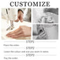 for ML Charming 3D Floral Wedding Dress Sweetheart Illusion Detachable Train Mini Ball Gown Bride Dresses Customized Robe De