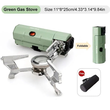 Camping Gas Stove 2670w Portable Folding Cassette Gas Burner Outdoor