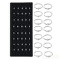 40/60pc Stainless Steel Straight L Nose Stud for Women Nose Ring Set