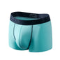 Underwear Men Boxer Briefs Mesh Pouch Penis Scrotum Separation U Convex Unterhosen Herren Boxers Hombre Boxershorts Breathable