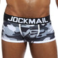 Sexy Underwear Men Boxer Brief Cueca Gay Male Panties Camouflage Soft Underpants Shorts Men Trunks Printed Nylon Quick Dry