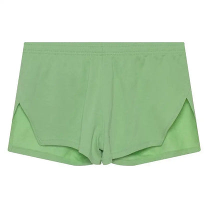 Men's Underwear Boxer Shorts Arrow Panties High Quality Sleep Bottoms Side Slit Loose Boxers Underpants Shorts