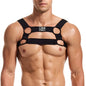 Gay Man Harness Sissy Fetish Man Rave Costumes Lingerie Sexy Open Ass Breast Hot Sexual Body Belt Temptation Party Exotic Tanks