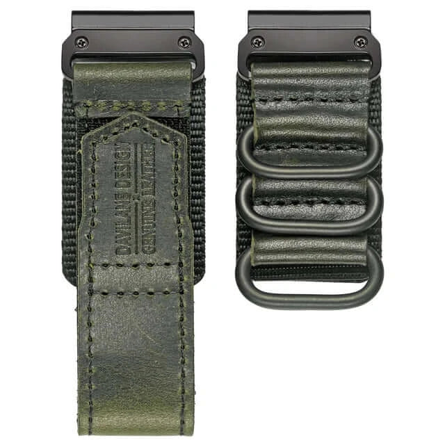 Garmin QuickFit 20/22/26mm Leather and Nylon Loop Band