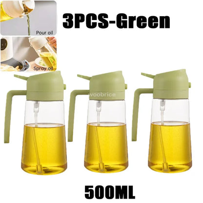 2in1 Kitchen Spray Oil Dispenser Oil Sprayer Polisher or Only Brush