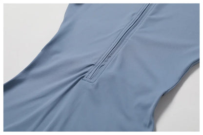 Yoga Jumpsuit Long Sleeved Zipper Rompers